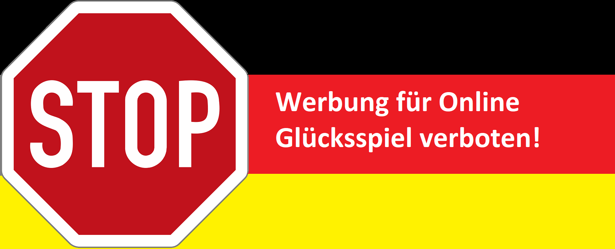 Werbung für Online Glücksspiel verboten