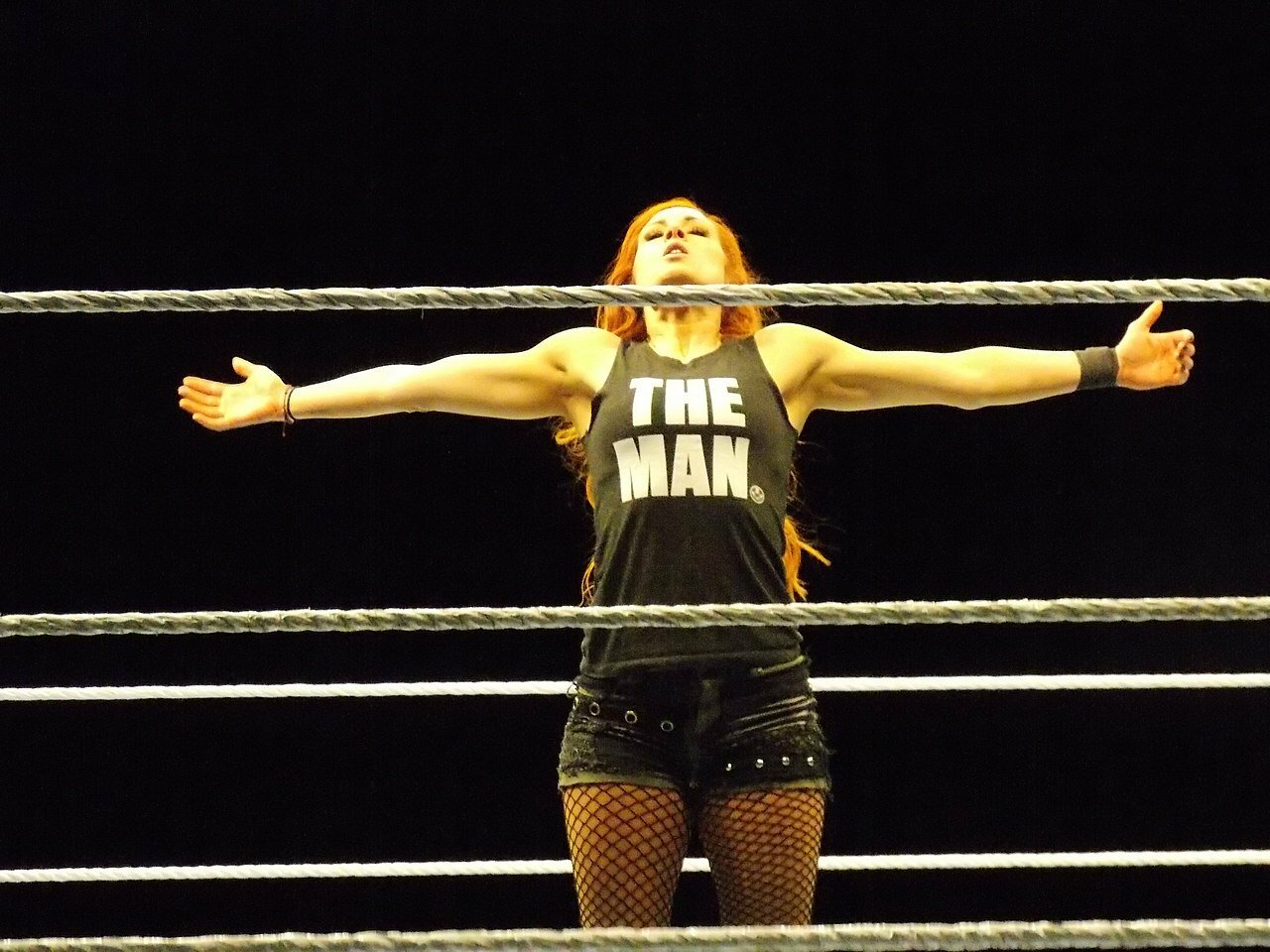 Wtestlerin Becky "The Man" Lynch|WrestleMania 34|Becky Lynch Tweet