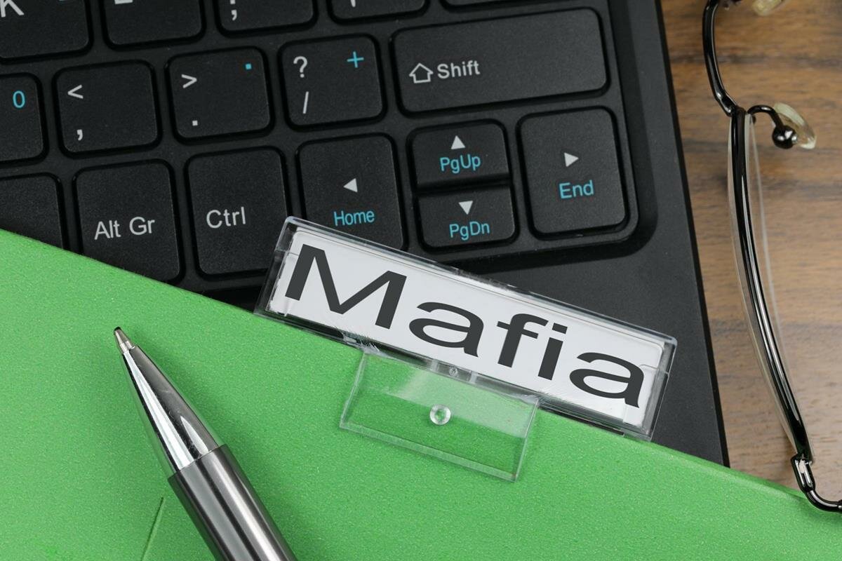 Mafia Tastatur Hefter Stift