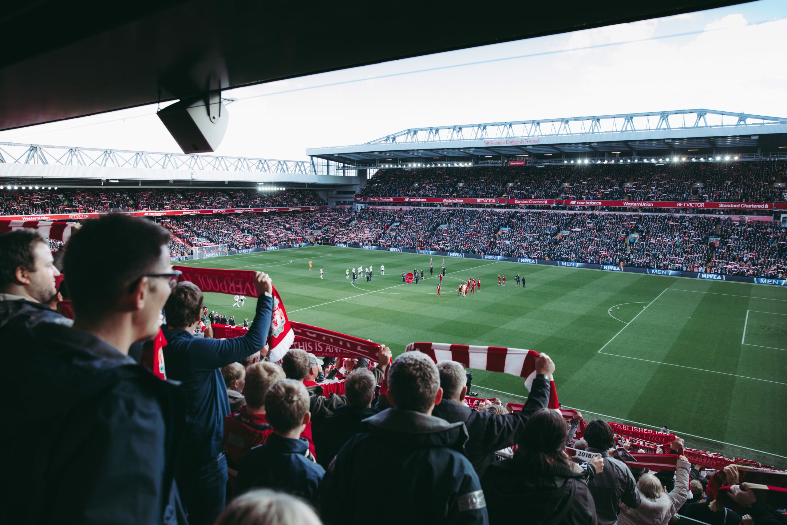 Stadion in Liverpool